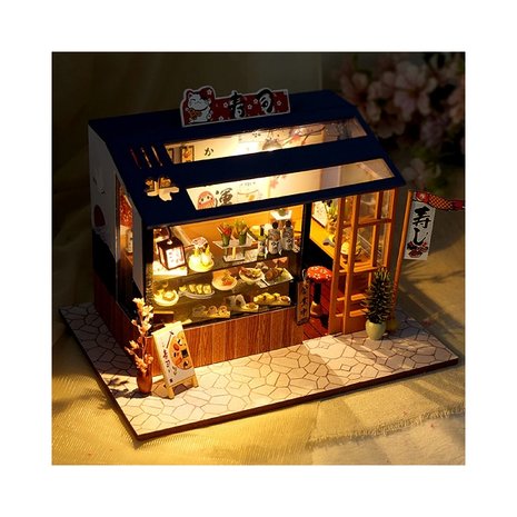 Maison miniature à construire soi-même Book Nook TC25 (avec