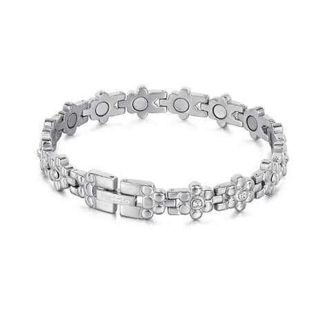 Bracelet Magnetic Steel (femme) Julia Couleur argent