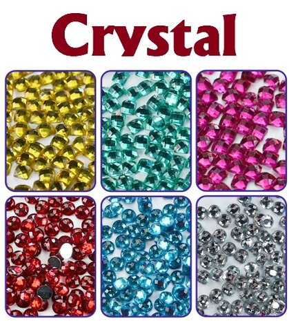 Crystal Diamond Painting Tigre coloré 01 (taille au choix)