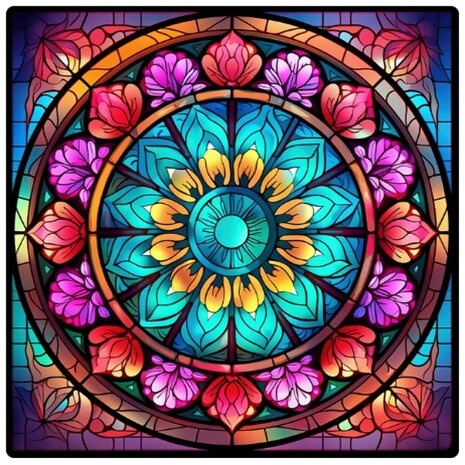 Diamond Painting Mandala Modern 03