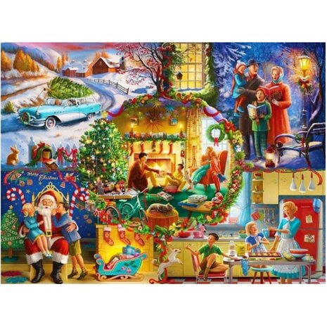 Diamond Painting Vrolijke Kerst