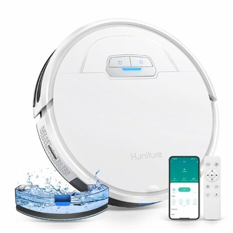 Laresar - Aspirateur robot Honiture G20 2000PA WiFi App Control