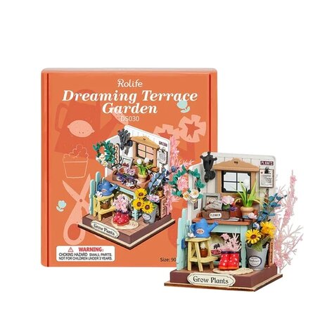 Maison miniature à construire soi-même Rolife Dreaming Terrace Garden