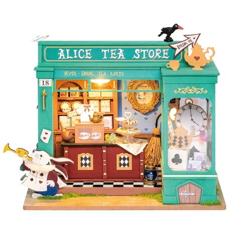 Miniatuur Zelfbouw huisje Rolife Alice's Tea Store