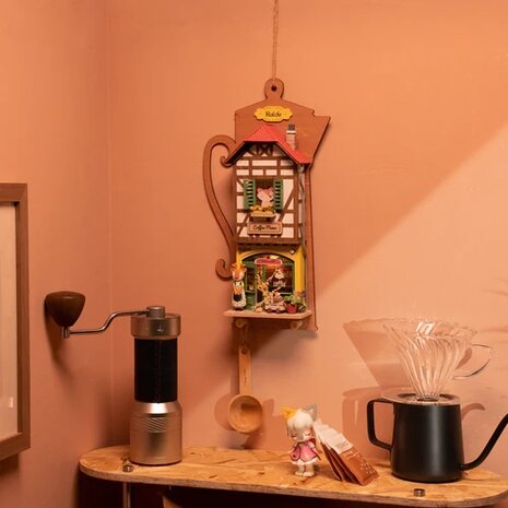 Maison miniature à construire soi-même Rolife Lazy Coffee House