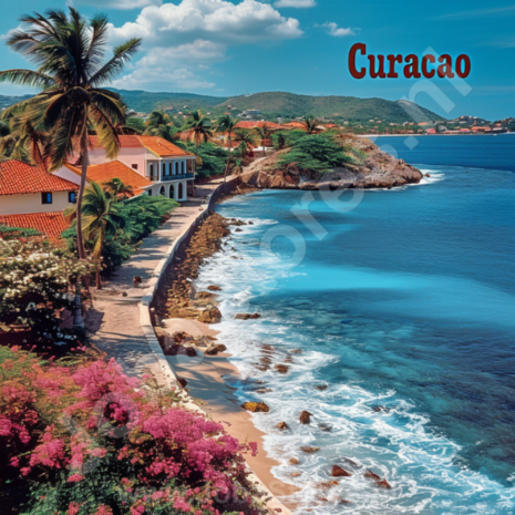 Diamond Painting Vakantie liefde - Curacao