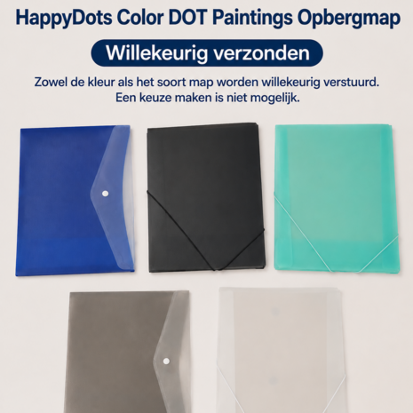 HappyDots Color DOT Ensemble de peinture Halloween A4