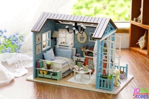 Miniatuur zelfbouw huisje "Forest Times"