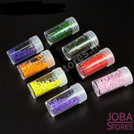 Diamond Painting Pots en vrac / de remplacement pour &eacute;tui de rangement de luxe (24 pi&egrave;ces)