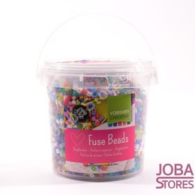 Fer à repasser sur perles Assorti Bucket Glitter Gold (6000 pièces)