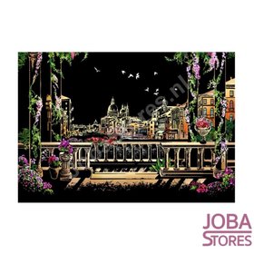 Dessin à gratter Large L (41x28cm)