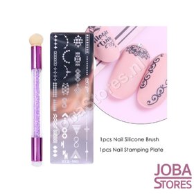 Set de tampons pour vernis à ongles Easy Stamp 03