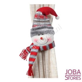 Porte-rideau Noël (Bonhomme de neige)