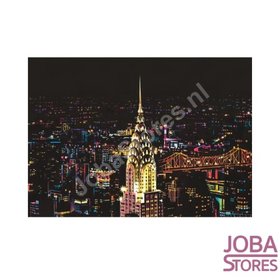 Dessin à gratter Grande "Ville colorée" New York (41x29cm)