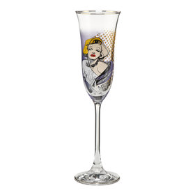 Goebel - Ivana Koubek | Verre à champagne Marilyn | 24cm