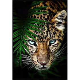 Diamond Painting Tiger Portrait 05 (taille et forme des pierres au choix)