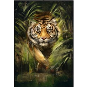 Diamond Painting Tiger Portrait 06 (taille et forme des pierres au choix)