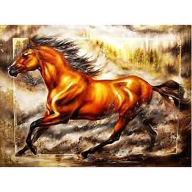 Diamant Peinture Peinture Cheval 01 (taille et forme des pierres au choix)