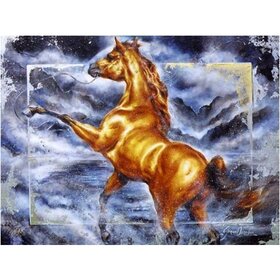 Diamant Peinture Cheval 03 (taille et forme des pierres au choix)
