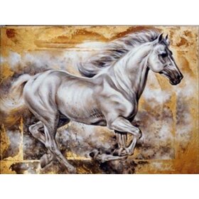 Diamant Peinture Cheval 06 (taille et forme des pierres au choix)