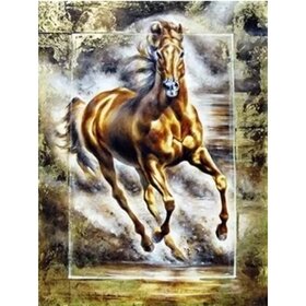Diamant Peinture Cheval 07 (taille et forme des pierres au choix)