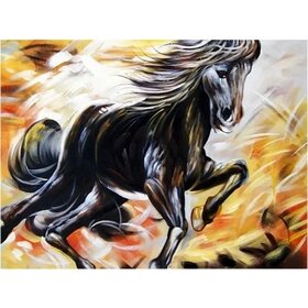 Diamant Peinture Cheval 08 (taille et forme des pierres au choix)