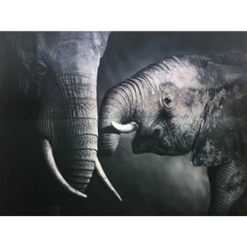 Diamond Painting Elephant 02 (taille et forme des pierres au choix)