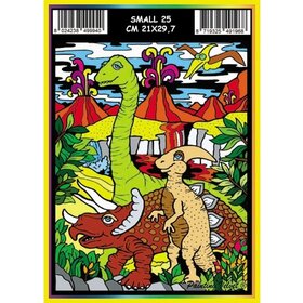 ColorVelvet Velvet coloriage petit n°25 avec feutres (21x29cm)