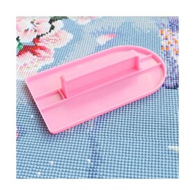 Plaque d'impression de peinture au diamant pour strass (rose)