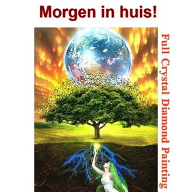 Cristal Diamond Painting Arbre 30x40cm