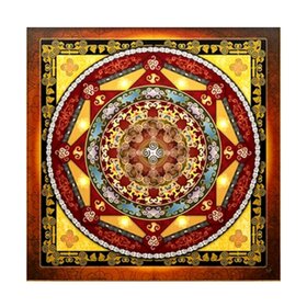Diamond Painting Mandala 004 (taille et forme des pierres au choix)