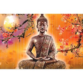 Diamond Painting Bouddha Bronze (taille et forme de pierres au choix)