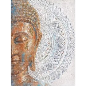 Diamond Painting Tête de Bouddha (taille et forme des pierres de votre choix)