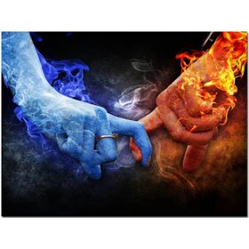 Diamond Painting Deux mains