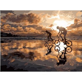 Diamond Painting Ensemble à vélo