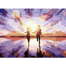 Diamond Painting Courir ensemble