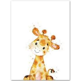 Diamond Painting Cartoon - Bébé Girafe