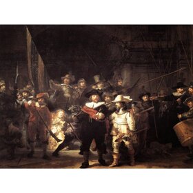 Diamond Painting Rembrandt van Rijn 01 - La Ronde de nuit