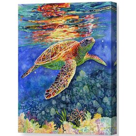 Diamond Painting Tortue dans la mer