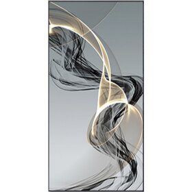 Diamond Painting Abstrait - Noir Or C