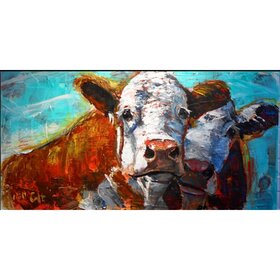 Diamond Painting Deux Vaches