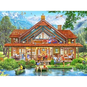 Diamond Painting Maison avec Vue 03