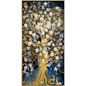 Diamond Painting Arbre en Fleurs A