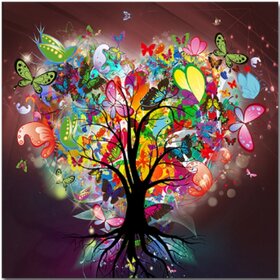 Diamond Painting Arbre Coloré 04