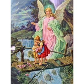 Diamond Painting Ange avec Enfants 01