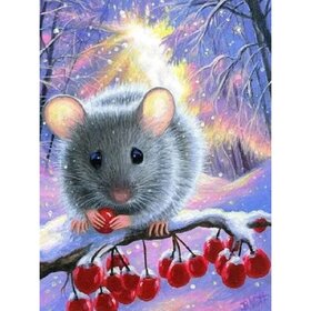 Diamond Painting Adorables Souris 05