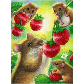 Diamond Painting Adorables Souris 07