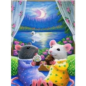 Diamond Painting Adorables Souris 08