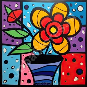 Diamond Painting Fleurs Colorées 06