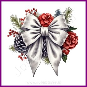 Diamond Painting Nœud de Noël 02